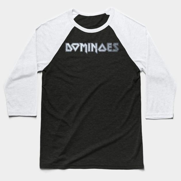 Dominoes Baseball T-Shirt by Erena Samohai